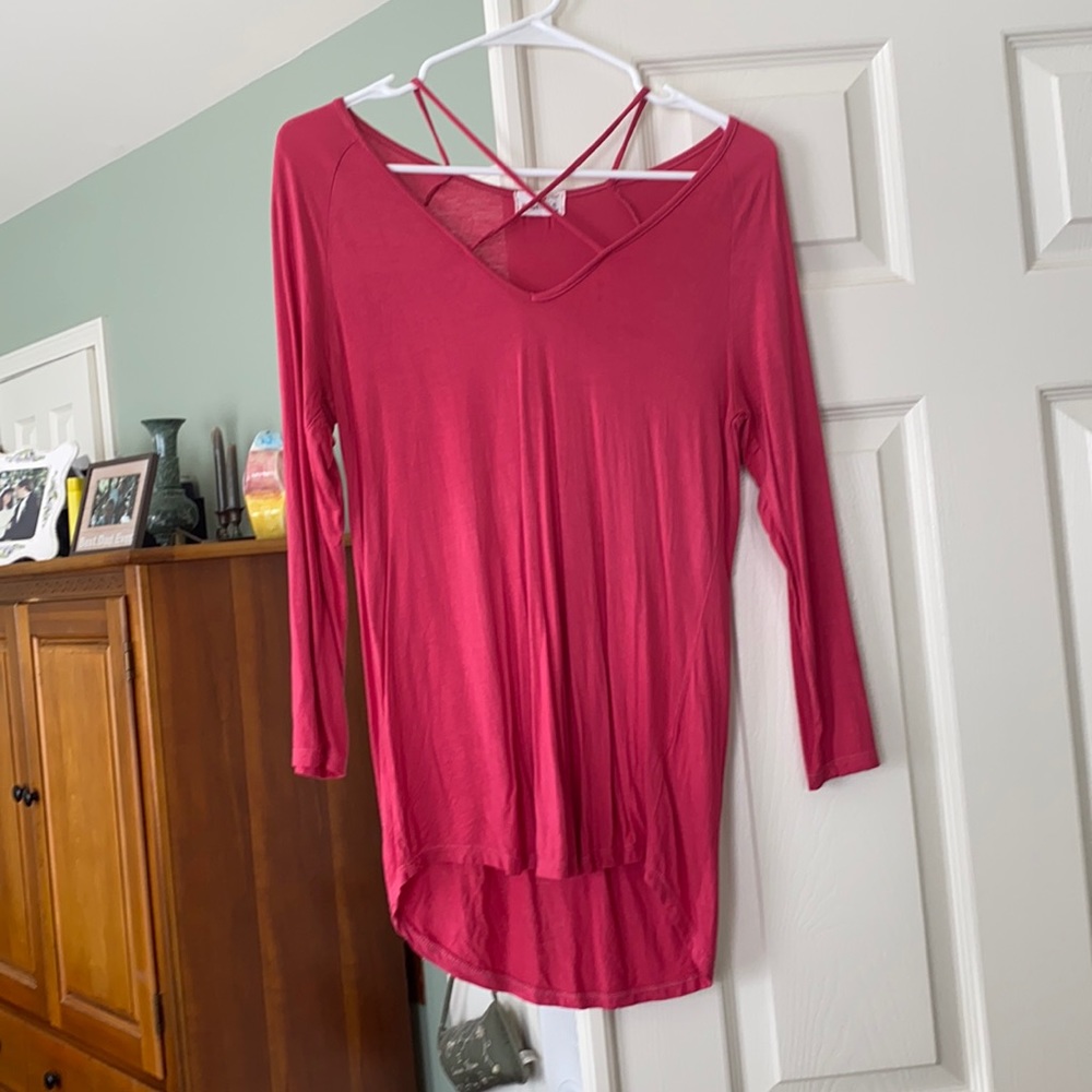 Pink shirt